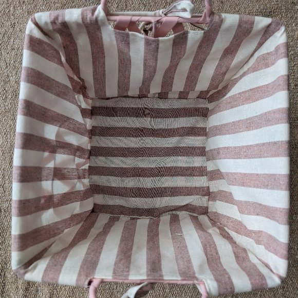 Pink Barbie Gift Basket Container w/ Ribbon Handles - Picture 2 of 5